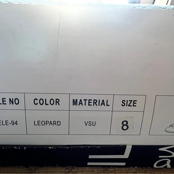 Wild Diva, Leopard print, Size 8, 4 inch stiletto heels, brand new - Picture 4 of 4